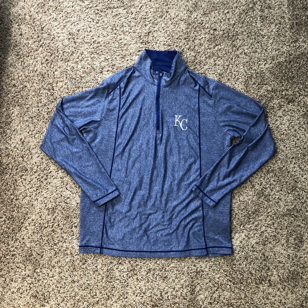 Men’s Antigua KC Royals Authentic Pullover